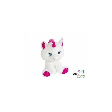 PELUCHE UNICORNIO SENTADO 25 CM.