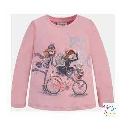 CAMISETA M/L NIÑAS BICI