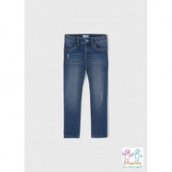 Pantalon pitillo tejano basic