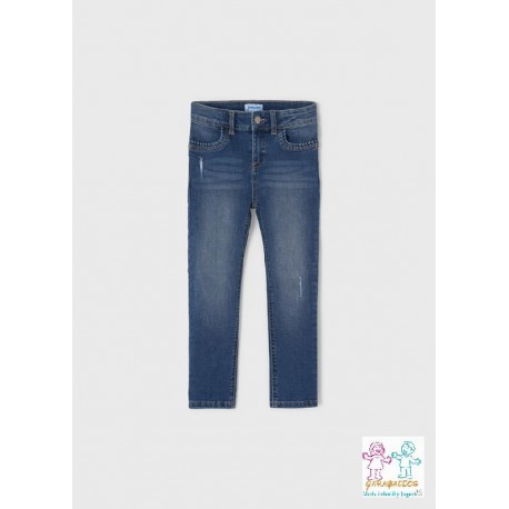 Pantalon pitillo tejano basic