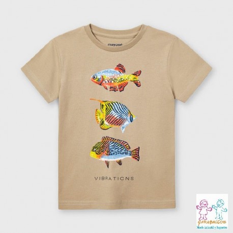 Camiseta m/c peces