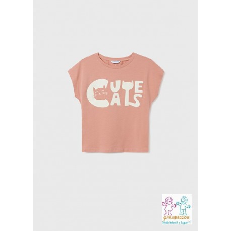 Camiseta m/c cute cats