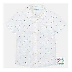 Camisa m/c estampada