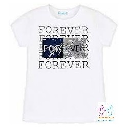 Camiseta m/c lentejuelas