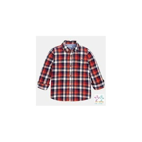 Camisa m/l cuadros