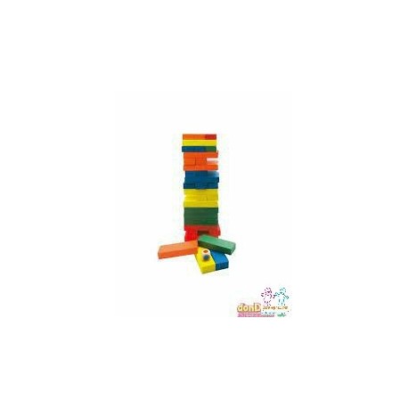 JUEGO TORRE MADERA COLORES