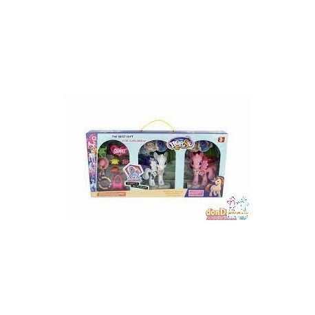 SET 2 PONYS C/ACCESORIOS