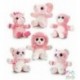 PELUCHE ANIMALES SELVA ROSA 6 SURTI