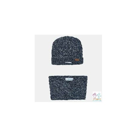 Conj. gorro cuello ochos