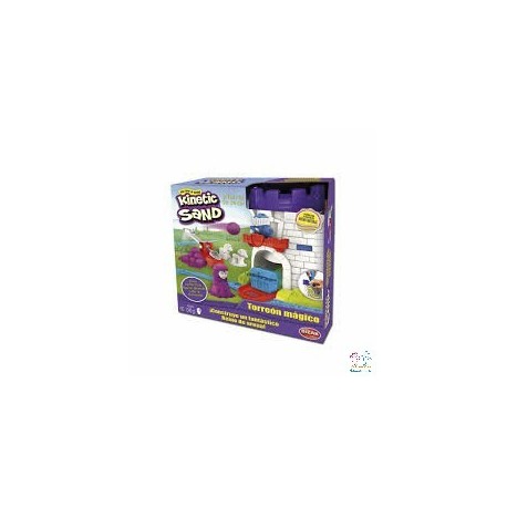 KINETIC SAND PLAYSET TORREON MAGICO