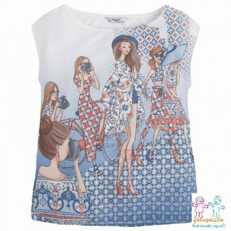 CAMISETA M/C NIÑAS