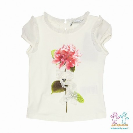 CAMISETA FLOR