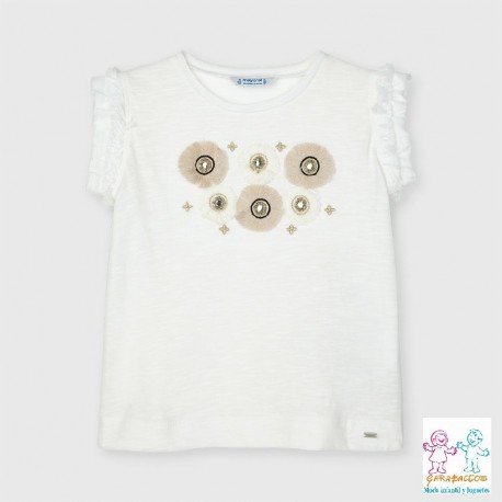 Camiseta tirantes apliques