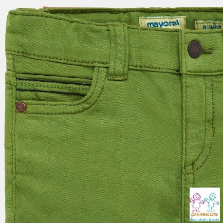 Pantalon sarga elastan