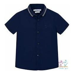 Camisa m/c con patente