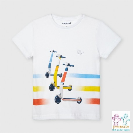 Camiseta m/c patinete