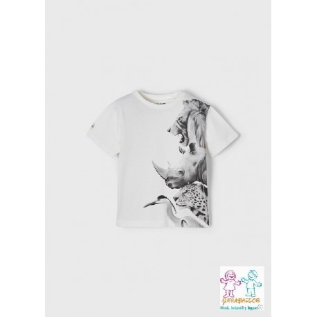 Camiseta m/c animales