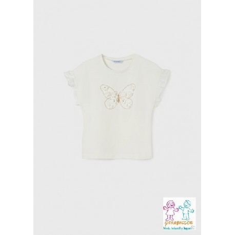 Camiseta tirantes mariposa