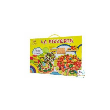 CAJA PLASTILINA LA PIZZERIA