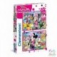 PUZZLE 2X20 PZAS. MINNIE