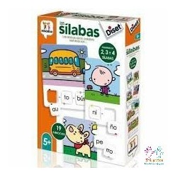 JUEGO EDUCATIVO LAS SILABAS