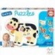 BABY PUZZLES ANIMALES GRANJA