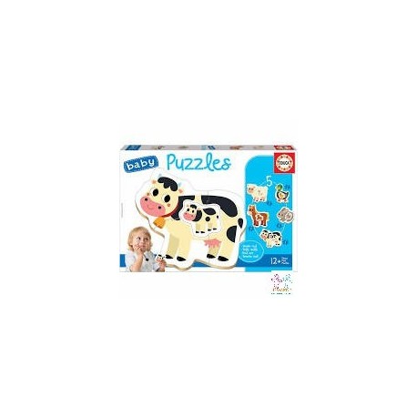 BABY PUZZLES ANIMALES GRANJA