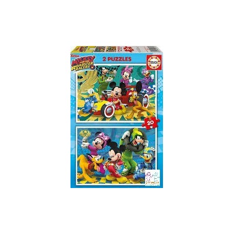 PUZZLE 2X20 PZAS.MICJEY SUPERPILOTO