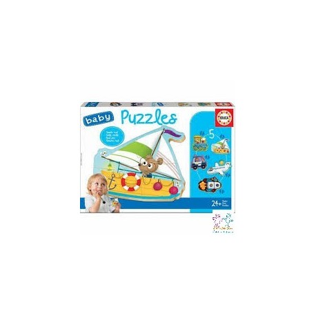 BABY PUZZLES VEHICULOS 2