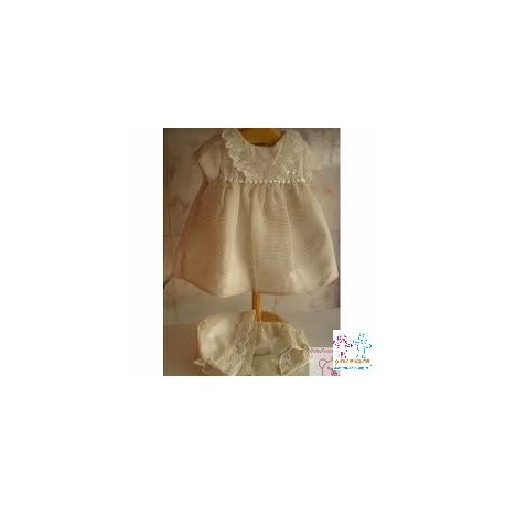 VESTIDO RAYAS ORGANZA