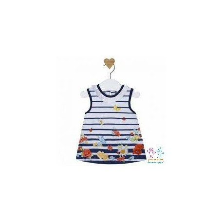 VESTIDO SERIGRAFIADO RAYAS
