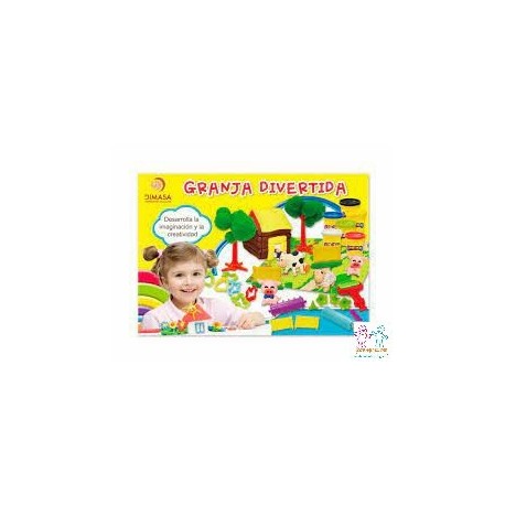 CAJA PLASTILINA GRANJA DIVERTIDA