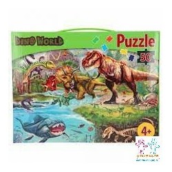 Dino World puzzle 50 piezas