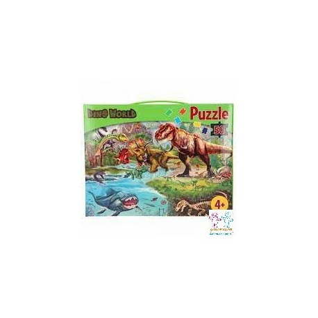 Dino World puzzle 50 piezas