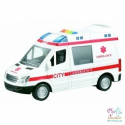 AMBULANCIA 1:16 LUZ Y SONIDO