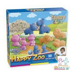 SET HAPPY ZOO MOLDEABLE COLORES