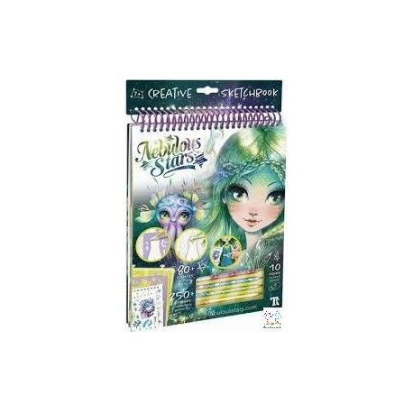 CUADERNO CREATIVO NEBULOUS VERDE