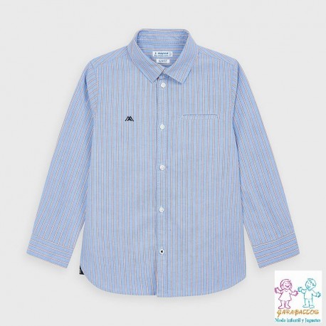 Camisa m/l rayas