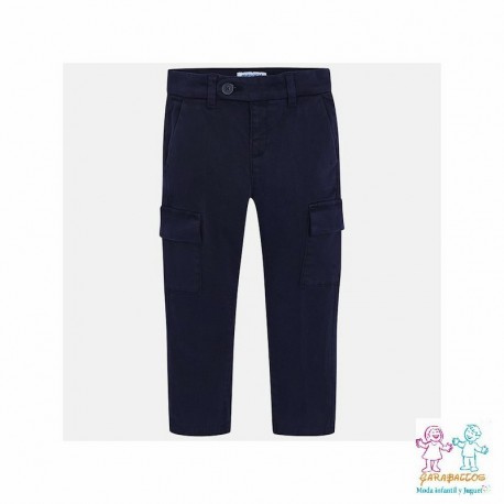 Pantalon chino cargo