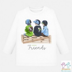 Camiseta m/l ´friends´