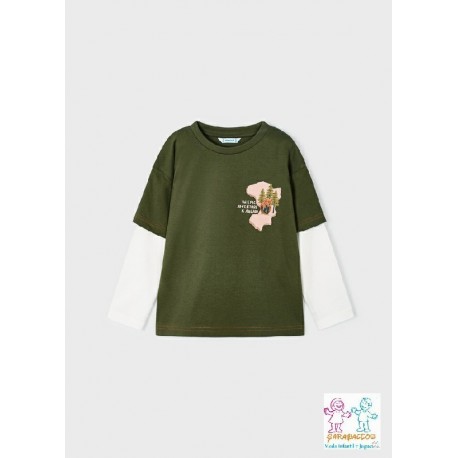 Camiseta m/l doble manga