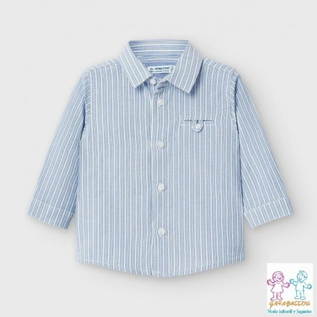 Camisa m/l rayas