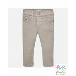 Pantalon super slim tintado