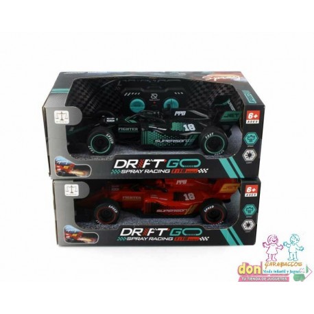 COCHE FORMULA 1 SPRAY R/C 1:18