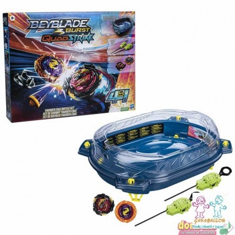 SET BATALLA THUNDER EDGE BEYBLADE