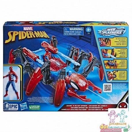 VEHICULO ARACNOLANZADOR SPIDER-MAN