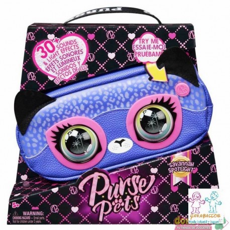 RIÑONERA CHEETAH PURSE PETS