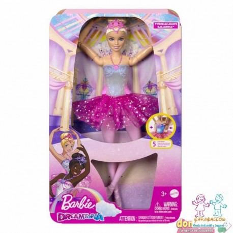 BARBIE BAILARINA DREAMTOPIA C/LUZ