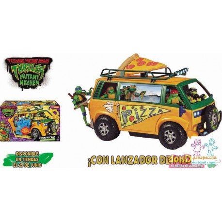 PIZZA VAN TORTUGAS NINJA TMNT