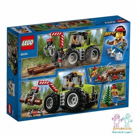 TRACTOR FORESTAL LEGO CITY